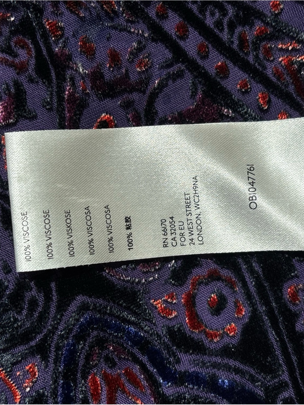 Free People Mirror Mirror Velvet Mini Dress S Purple Burnout Boho Witchy Fairy - Picture 7 of 16